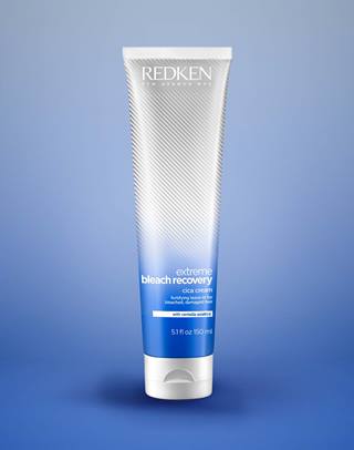 Redken Extreme Bleach Recovery Cica Cream Leave-In: Tratamiento sin enjuague para cabello decolorado y dañado